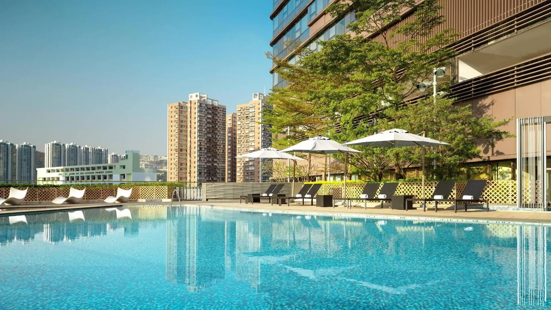 Отель Courtyard By Marriott Hong Kong Sha Tin 4*,